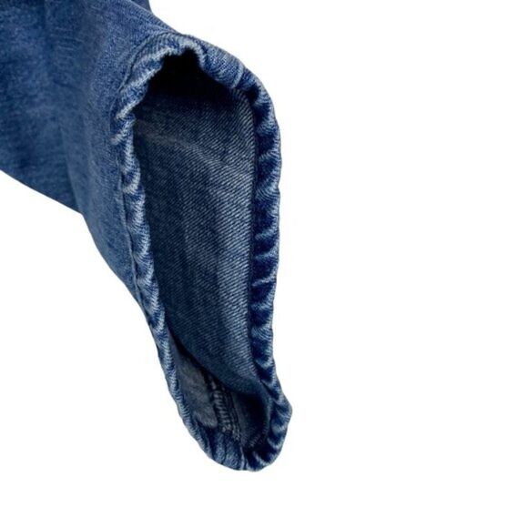 J BRAND Heather Hi Rise Slim Straight Cropped Denim Jeans Electric Dream US 30 - Picture 11 of 15